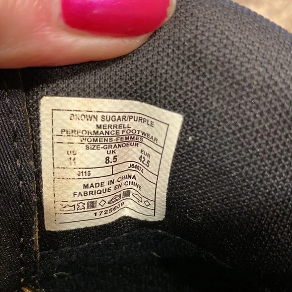 Merrell Gore Tex Crestbound Leather Hiking Boots 11 WITH FLAWS Very Used - Picture 4 of 17